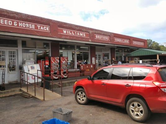 Old time general merchandise store