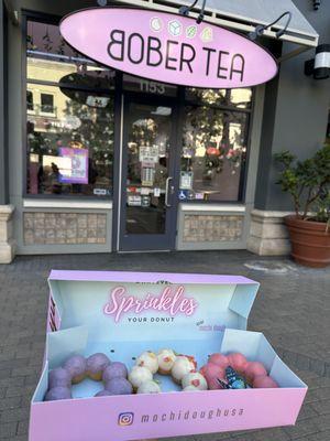 Bober Tea Walnut Creek - Mochi Donuts - Available as of 9/5/23