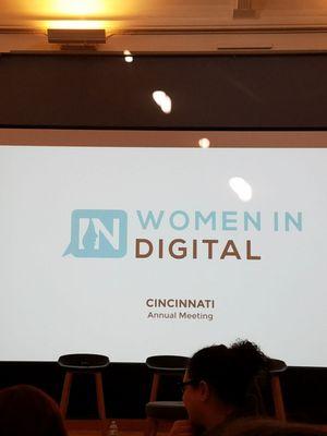 Women in Digital meeting in Beer Hall