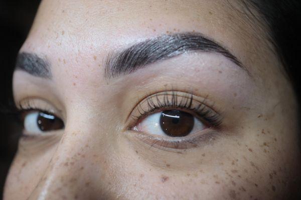 Brow lamination + Lash lift & tint