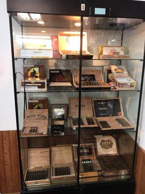 Best selection or Cigars huge humidor