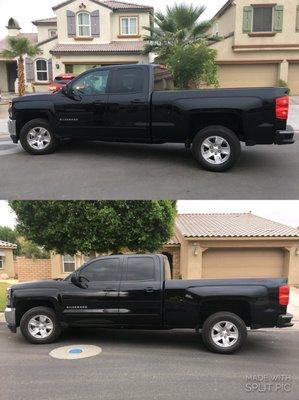 Window tinting on 2016 Chevrolet Silverado