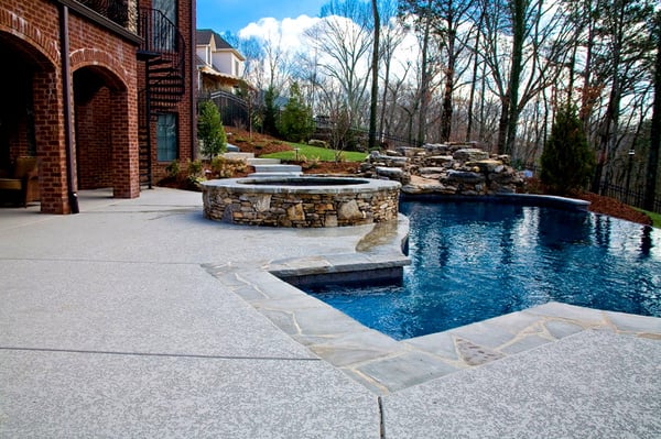 Nonslip Pool Deck