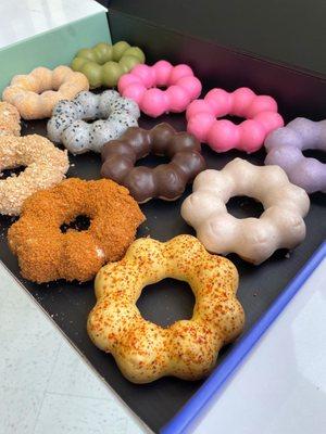 Delicious mochi donuts!