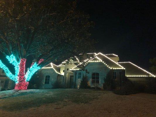 Holiday lighting from Tom's!