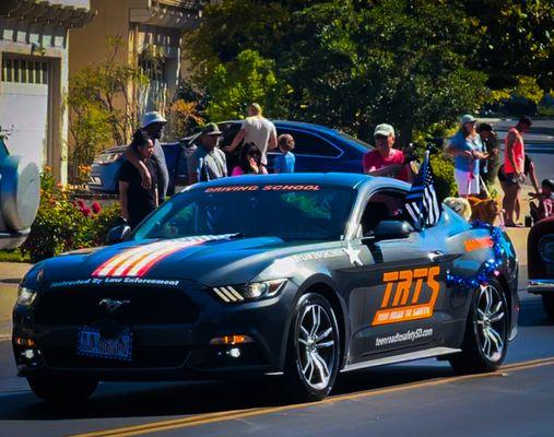 Community parade for Fourth of July!