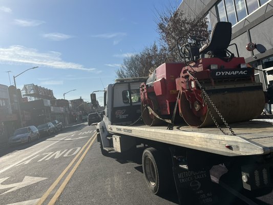 Equipment towing