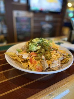 Nachos w/chicken