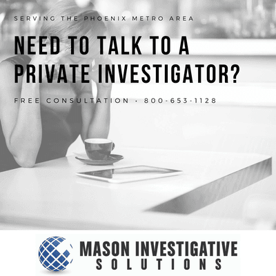 We offer FREE consultations! Call 800-653-1128 to speak with a private investigator.