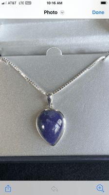 Beautiful tanzanite!