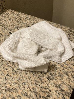 Dirty towels