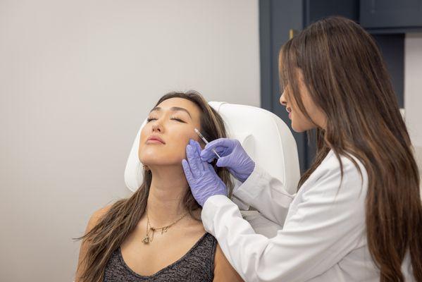 Helping treat fine lines and wrinkles at VIV Wellness with Botox, Xeomin, Disport and Filler.  We also offer Morpheus8, BBL Moxi and more!