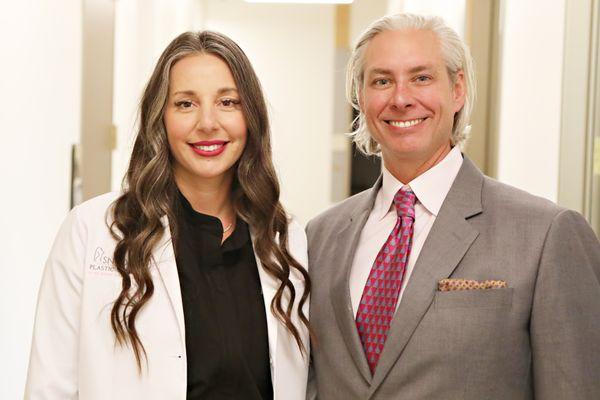 Dr. Ned Snyder IV and Jen Bader PA-C