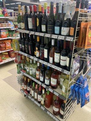 Good wine selection