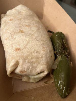 $10 pastor burrito