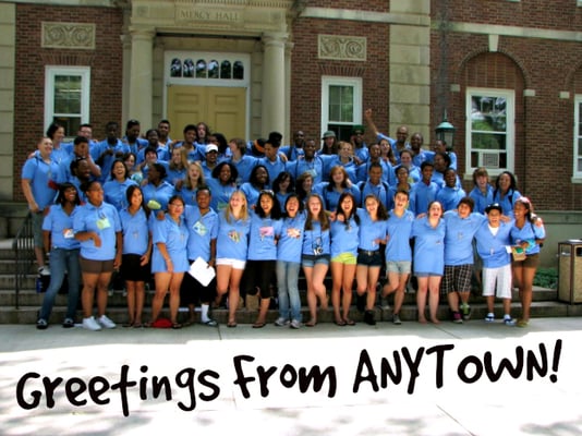 Regional NCCJ ANYTOWN goes from August 7 - 12, 2016 this summer! Register here: http://nccj.org/programs-anytown