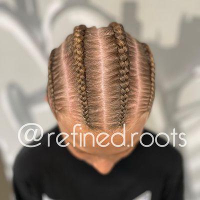 Natural Hair Braids (Cornrows)