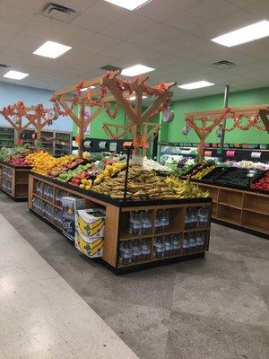 Produce Section of the market