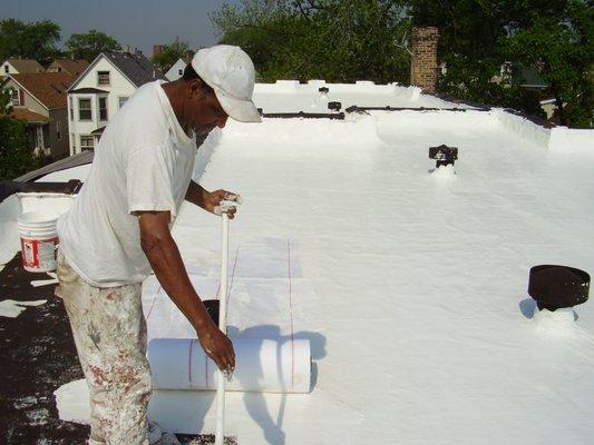 Flat Roof Coating