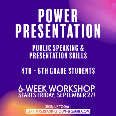 Power Presentation: Public Speaking & Presentation Skills *Starts September 27