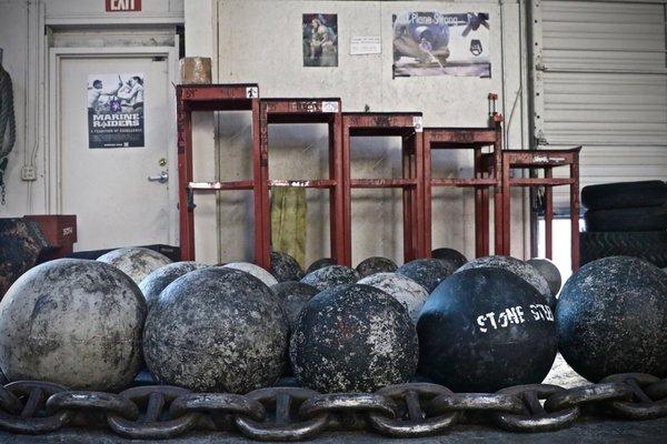 Atlas Stones from 77 lbs - 440 lbs