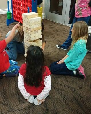 Playing "Giant Board Games"