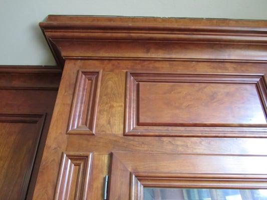 Cherry molding and millwork