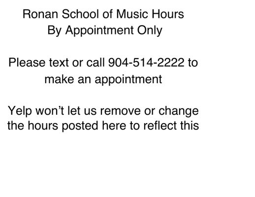 Ronan School Of Music