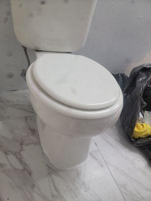 Toilet install