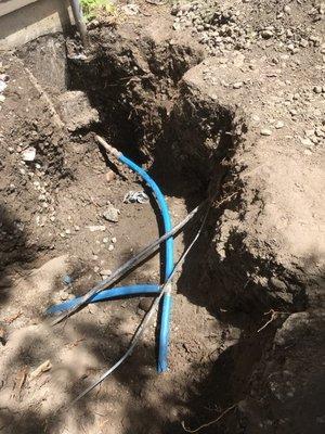 Towers Plumbing Water Line Repair