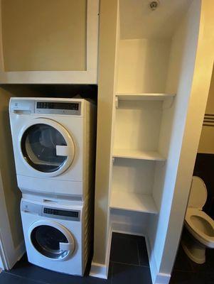 Washer/Dryer in every unit