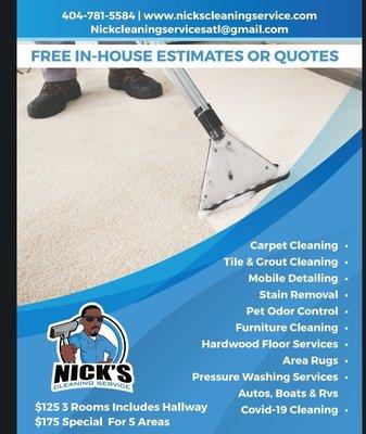 Nick's Cleaning Service