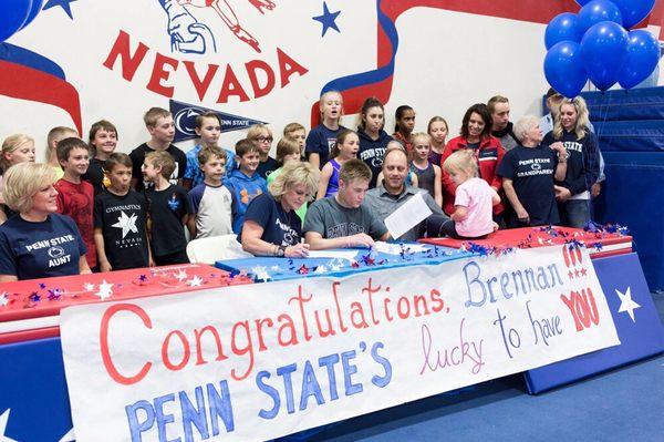 Brennan signs with Penn State.