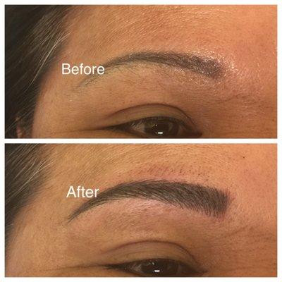 Eyebrow Microblading