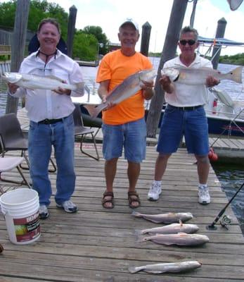 Great fishing in the Lower Laguna Madre and always great guests.