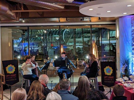 LCQ 2022 holiday concert at the SD Wine & Culinary Center. We performed lots of Christmas and Hanukkah music to a great crowd.