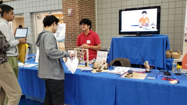 Me at a CareerIgnite event at the Carmel High School