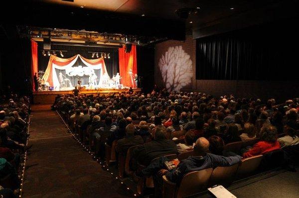 Our historic theatre, home to Woodsongs Old-Time Radio Hour, ongoing Lyric concerts and programs, and a wide variety of rental acts.