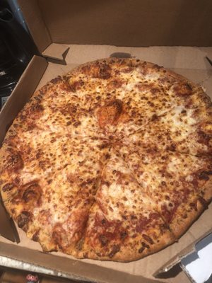 Large cheese pie