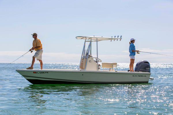 Fishing on our Cobia Bay Boats