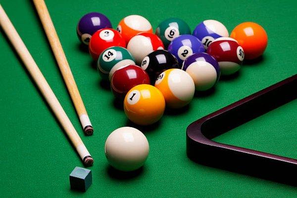 4 pool tables available