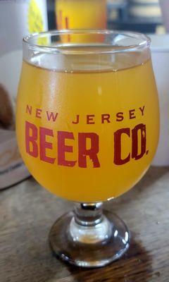 Watermelon Fruited Sour Beer 10floz Draft $7.00 (07/14/23). @NJBeerCo #NorthBergen #CraftBeer #Beer #DrinkPorn