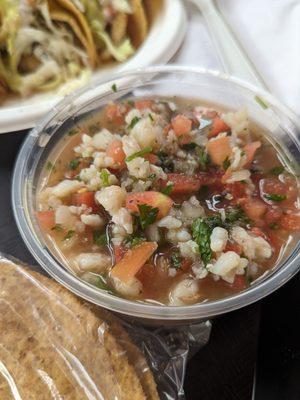 Shrimp ceviche