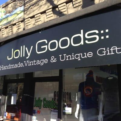 Jolly Goods - signage