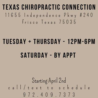 Pop in and see us! We're excited to be a part of your health and wellness journey! Let's get healing, y'all!