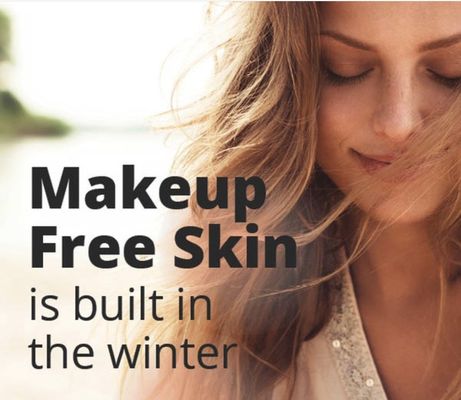 Winter is the best time to begin a series of chemical peels or a deeper Jessner Peel to even out a spotty complexion.