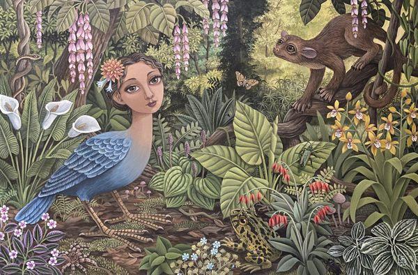 Laine Bachman
"Harpy and Kinkajou"