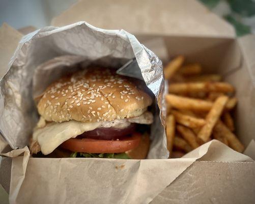 Baja Beach Chicken Burger