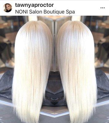 Platinum Blonde Hair by Tawnya