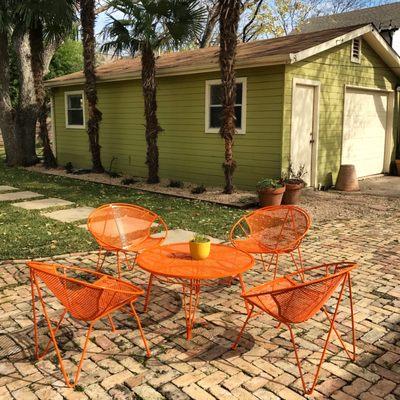 Outdoor Furniture - Mirror Orange